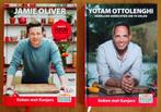 Kookboek Jamie Oliver en Yotam Ottolenghi, Ophalen of Verzenden, Zo goed als nieuw, Postcode loterij, Overige gebieden