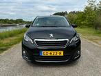 Peugeot 108 1.0 12V E-vti 51KW 5DR 2015 Zwart, Auto's, Peugeot, Voorwielaandrijving, Stof, Zwart, Origineel Nederlands