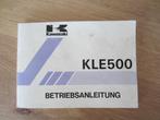 Instructieboekje Kawasaki KLE500, Ophalen of Verzenden, Kawasaki