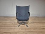 Erik Jorgensen Fauteuil - Partner - Grijs - Stof - Design, Huis en Inrichting, Voltastraat 21, Barneveld, Minder dan 75 cm, Ophalen of Verzenden