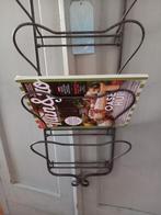 Metalen tijdschriften hanger, Ophalen