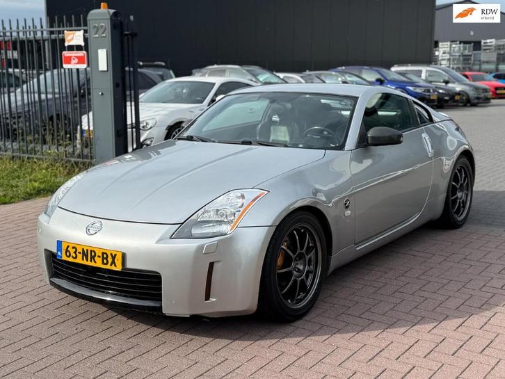 Nissan 350Z 3.5 V6 300PK 2004 Handgeschakeld Sport uitlaat O, Auto's, Nissan, Bedrijf, Te koop, 350Z, Airbags, Airconditioning
