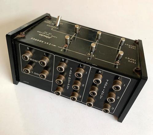 Alecto Tape Selector TD-30 (splitter/router audio signalen), Audio, Tv en Foto, Overige Audio, Tv en Foto, Gebruikt, Ophalen