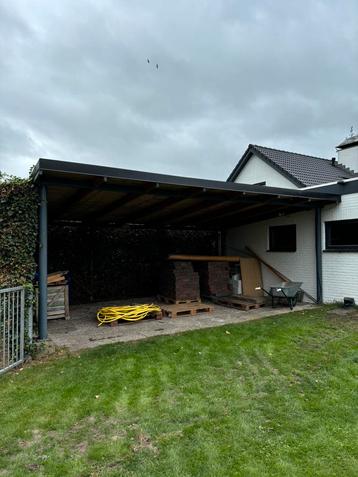 Gebruikte carport/overkapping 5*7 meter. beschikbaar voor biedingen