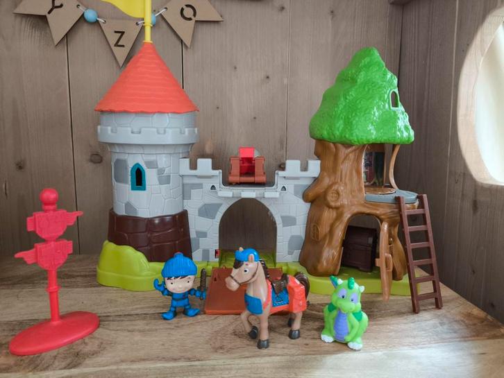 Mike de Ridder kasteel, Kinderen en Baby's, Speelgoed | Actiefiguren, Gebruikt, Ophalen of Verzenden