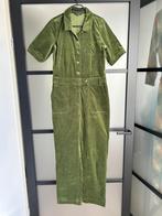 King Louie maat 42 groene corduroy jumpsuit pak 2386, Kleding | Dames, Maat 42/44 (L), Ophalen of Verzenden, Zo goed als nieuw
