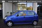 Chevrolet Matiz 0.8 Pure 5DRS, '09 |21-10-2026 APK!, Auto's, Stof, Matiz, Blauw, 17 €/maand