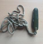 KL zakmes(groen handvat) met origineel geweven touwtje, Verzenden, Overige soorten, Overige gebieden, Mes of Dolk