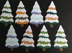 Stansjes kerstbomen uitzoeken, Hobby en Vrije tijd, Kaarten | Zelf maken, Ophalen of Verzenden, Nieuw, Overige thema's, Overige typen