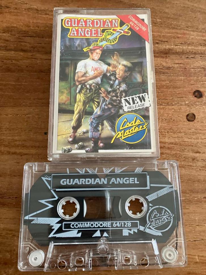 Guardian Angel - Commodore 64 - Cassette, Spelcomputers en Games, Games | Overige, Gebruikt, Avontuur en Actie, 1 speler, Ophalen of Verzenden