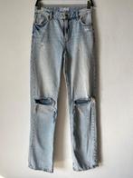 Bershka straight leg jeans maat 34, Kleding | Dames, Ophalen of Verzenden, Zo goed als nieuw, Blauw, W27 (confectie 34) of kleiner