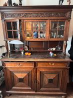 Antieke eiken buffetkast ca. 1900 – servieskast, Ophalen