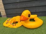 Baby drijver met rug steuntje. Gratis eend erbij, Ophalen, Zo goed als nieuw