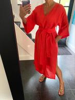 Access, prachtige 100% linnen rood/oranje jurk, S/M/L, Kleding | Dames, Jurken, Ophalen of Verzenden