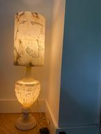 XXL Albaster albast marmer natuursteen vloerlamp tafellamp, Antiek en Kunst, Ophalen