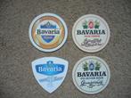 4 oude Bavaria bierviltjes, Verzamelen, Ophalen of Verzenden, Overige typen