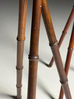 2x Faux Bamboo plantenstandaard, Huis en Inrichting, Woonaccessoires | Zuilen en Pilaren, Ophalen, Zo goed als nieuw