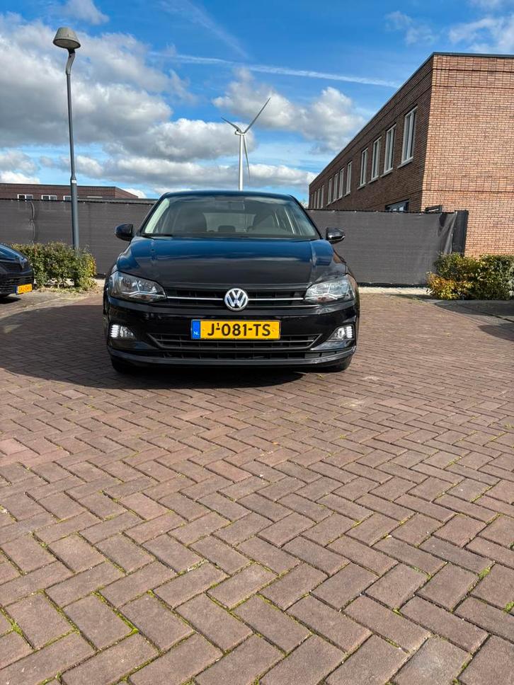 Volkswagen Polo 1.0 TSI 95pk 2020 Zwart, Auto's, Volkswagen, Particulier, Polo, Benzine, B, Hatchback, Handgeschakeld, Origineel Nederlands