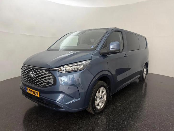 Ford E-Transit Custom 65kWh L2H1 LIMITED l DUBBEL CABINE l 1, Auto's, Bestelauto's, Bedrijf, Te koop, ABS, Achteruitrijcamera