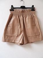 J84 EIGHT PARIS nieuwe broek rok beige imitatieleer S 36, Kleding | Dames, Rokken, Beige, Nieuw, Ophalen of Verzenden, Maat 36 (S)