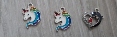 Unicorn bedels, Hobby en Vrije tijd, Kralen en Sieraden maken, Nieuw, Bedel, Ophalen of Verzenden