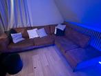 Mooie hoekbank met vlekje - 3x2.30 meter, Huis en Inrichting, Banken | Bankstellen, Ophalen, Gebruikt, Hoekbank, 300 cm of meer