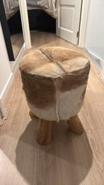 Kruk met vacht, Ophalen, Zo goed als nieuw, Rond, Minder dan 50 cm