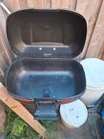 Helmkoffer met sleutel en grondplaat - Goede staat, Motoren, Ophalen, Gebruikt