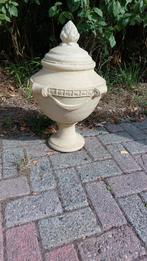 Grote tuinvaas met deksel, Ophalen, Zo goed als nieuw