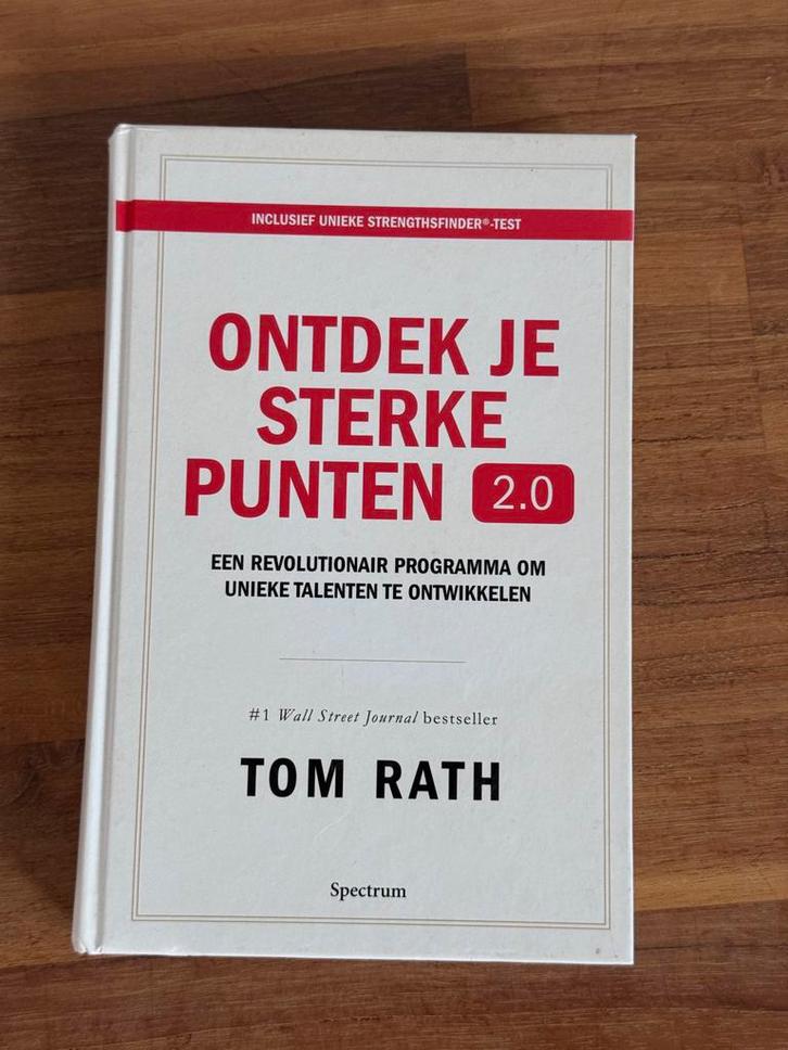 Ontdek je Sterke Punten 2.0 - Tom Rath, Boeken, Advies, Hulp en Training, Zo goed als nieuw, Ophalen of Verzenden