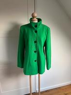 Fuchs Schmitt groene wollen jas 38/40, Kleding | Dames, Jassen | Winter, Maat 38/40 (M), Ophalen of Verzenden, Zo goed als nieuw