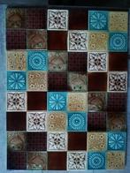 Mix van 12 antieke Engelse art nouveau tegels 46,2 x 61,7cm, Antiek en Kunst, Ophalen of Verzenden