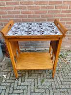 Vintage Brocante serveerwagen, 50 tot 100 cm, Ophalen of Verzenden, Zo goed als nieuw, 25 tot 50 cm