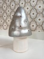 Zilver vintage paddestoel lamp van Heico., Kinderen en Baby's, Kinderkamer | Inrichting en Decoratie, Lamp, Zo goed als nieuw