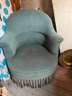 Opknappertje: boudoir fauteuil, Huis en Inrichting, Stoelen, Ophalen, Gebruikt, Eén
