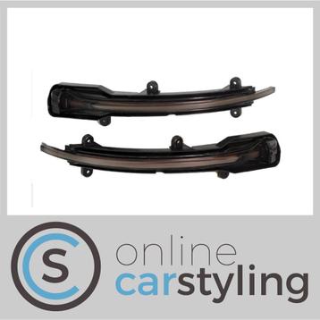 Dynamische LED knipperlichten Deurspiegels Audi Q5 8R Smoke beschikbaar voor biedingen