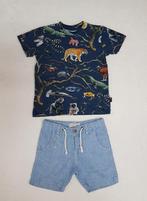 Mooi donker blauw MOLO dieren shirt mt 98., Zo goed als nieuw, Shirt of Longsleeve, Jongen, Molo