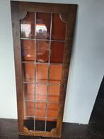 Glas in lood raam 46 cm bij 1.25, Antiek en Kunst, Ophalen
