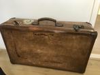oude nostalgische bruine koffer, Ophalen of Verzenden
