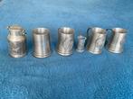 Diverse Tinnen Bekers - Alles in Één Koop!, Antiek en Kunst, Antiek | Tin, Ophalen of Verzenden