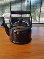 Le creuset fluitketel zwart, Huis en Inrichting, Keuken | Keukenbenodigdheden, Ophalen of Verzenden, Gebruikt