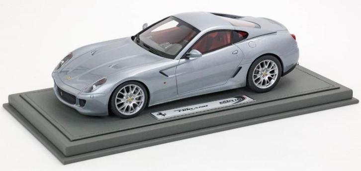 Ferrari 599 GTB Titanio 1:18 BBR1871C1 BBR PRE-ORDER, Hobby en Vrije tijd, Modelauto's | 1:18, Nieuw, Auto, Overige merken, Ophalen of Verzenden