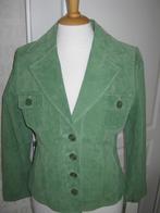 Mooie nieuwe jas maat 40 van suede ., Ophalen of Verzenden, Nieuw, Maat 38/40 (M), Groen