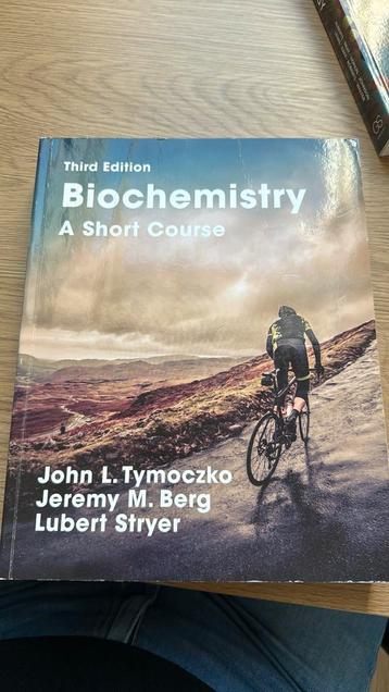 Biochemistry, a short course. Stryer. beschikbaar voor biedingen