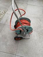 Tuinslang met haspel, Tuin en Terras, Ophalen, Gebruikt, Tuinslanghaspel