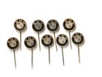 9 blikken speldjes van BMW auto en motor, Verzamelen, Speldjes, Pins en Buttons, Ophalen of Verzenden, Gebruikt, Speldje of Pin