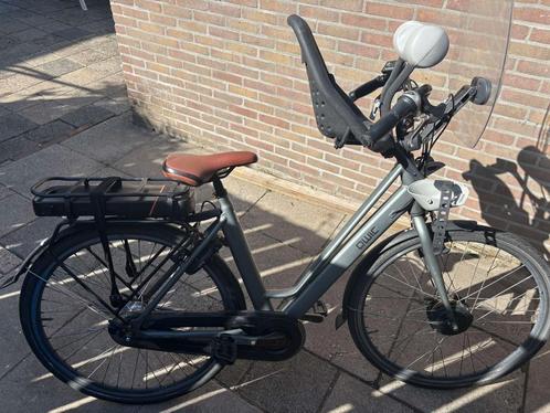 Qwic elektrische fiets, Fietsen en Brommers, Elektrische fietsen, Zo goed als nieuw, Qwic, 50 km per accu of meer, Ophalen