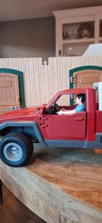 Schleich auto+ trailer, Verzamelen, Speelgoed, Ophalen of Verzenden, Zo goed als nieuw
