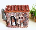 Peru Folk Art: dorpshuis met 4 bewoners en een babytje, Verzenden