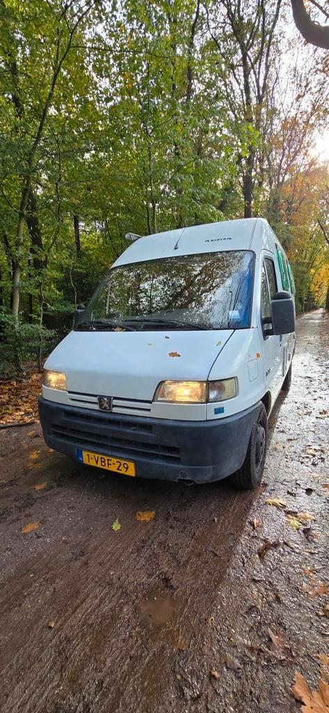 Buscamper Peugot Boxer compact, Caravans en Kamperen, Campers, Particulier, tot en met 2, Buscamper of Camperbus, Overige merken